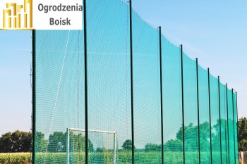 Boisko sportowe - Wzmocniona siatka na boisko - Wzmocnione siatki ochronne